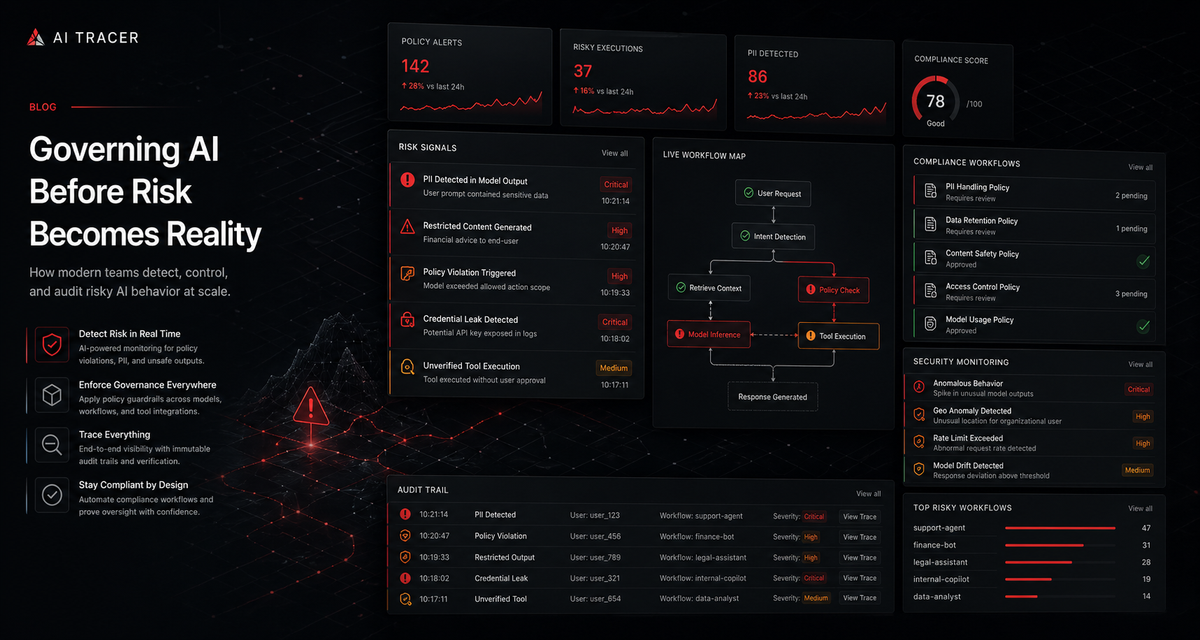 Designing an Audit Vault for AI Governance